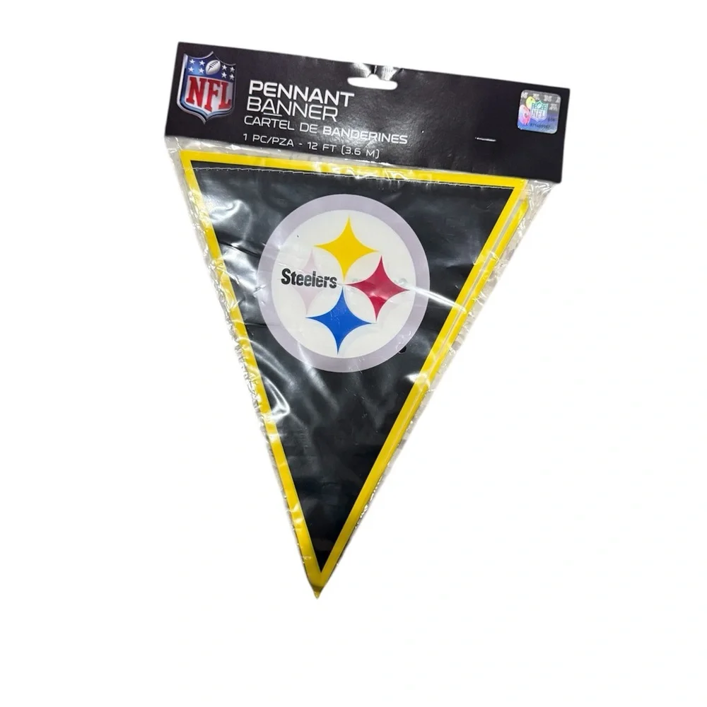 Steelers Pennant Banner
